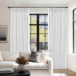 Custom Linen Semi Sheer Curtains - Image 4