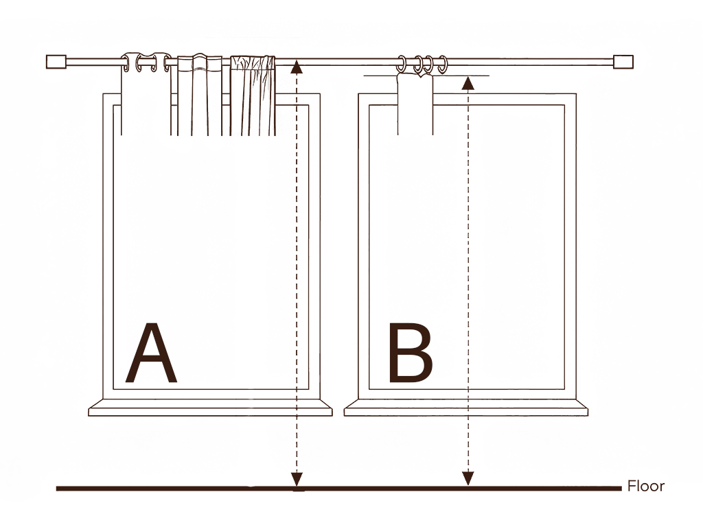 Precise measuring helps you achieve the perfect balance of style, light, and privacy. Explore custom curtains at Twodrapes.