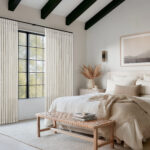Pinch Pleated Linen Curtains 90" – 2 Panels (W100 x L90) - Image 7